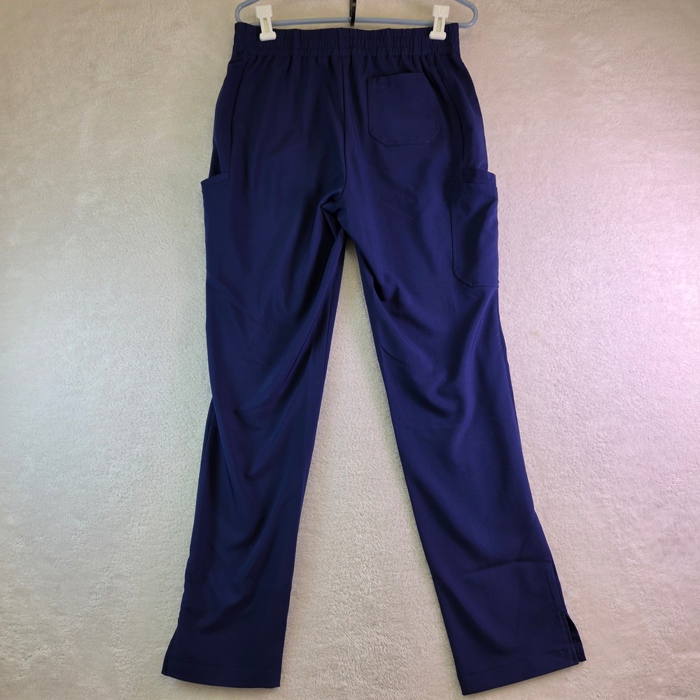 Greys Anatomy by Barco Evolve Navy Blue Scrub Set Womens Medium OmniHealth Logo - Picture 5 of 11